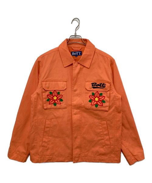 BoTT（ボット）BoTT (ボット) コットンフィールドジャケット オレンジ サイズ:Mの古着・服飾アイテム