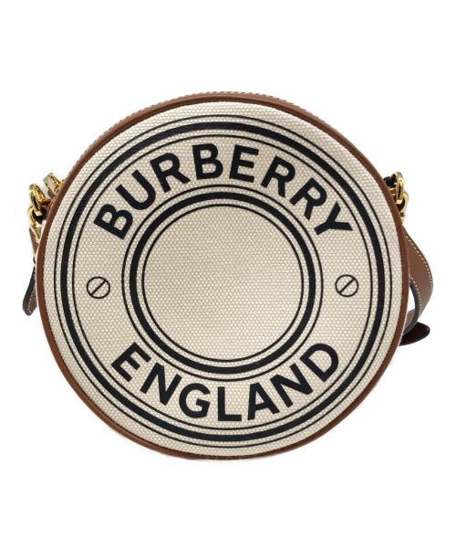 BURBERRY（バーバリー）BURBERRY (バーバリー) Louise Fabric Shoulder Bag ホワイト 未使用品の古着・服飾アイテム