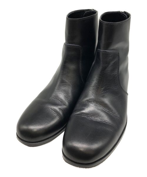 PADRONE（パドローネ）PADRONE (パドローネ) バックジップブーツ ブラック サイズ:40の古着・服飾アイテム