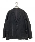 COMME des GARCONS HOMMEコムデギャルソン オム）の古着「ステッチデザイン2Bジャケット」｜グレー