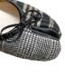 中古・古着 Maison Margiela (メゾンマルジェラ) チェック足袋パンプス ブラック サイズ:37：27000円