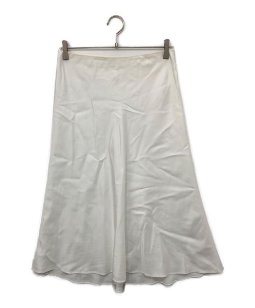 THE ROW（ザ ロウ）THE ROW (ザ ロウ) フレアスカート ホワイト サイズ:2の古着・服飾アイテム
