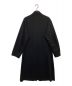 s'yte (サイト) Rayon Gabardine Stretc Zipper Dress Coat ブラック サイズ:3：14000円