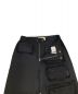 中古・古着 ANDERSSON BELL (アンダースンベル) RAW EDGE MULTI-POCKET PANTS ブラック サイズ:46：17000円