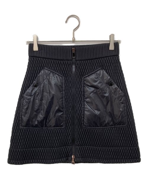 MONCLER（モンクレール）MONCLER (モンクレール) GONNA キルティングスカート ブラック サイズ:40の古着・服飾アイテム