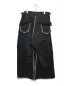 sulvam (サルバム) easy wide pants ブラック サイズ:M：17000円