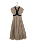MARIHAマリハ）の古着「夏のピアノのドレス」｜ベージュ