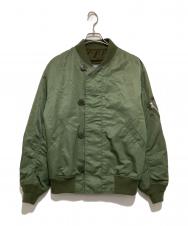 Hysteric Glamour (ヒステリックグラマー) フライトジャケット グリーン サイズ:M