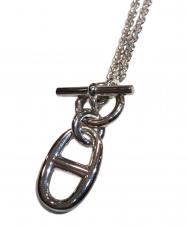 HERMES (エルメス) chainedancre amulet necklace(シェーヌダンクルアミュレットネックレス) silver925