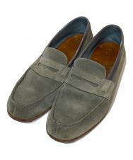 J.M.WESTON (ジェイエムウエストン) ルモック ローファー　スエード　281 オリーブ サイズ:8D