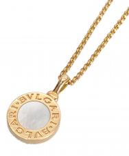 BVLGARI (ブルガリ) マザーオブパール ネックレス Au750 350553