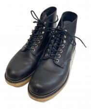 RED WING (レッドウィング) 6-inch Classic Round(6インチ クラシックラウンド)/ ブーツ USA製 グッドイヤーレザーウェルト ラスト 8番 ブラック サイズ:26cm