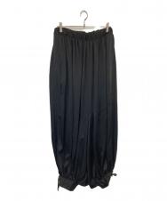 Y-3 (ワイスリー) オーバーサイズ サルエルパンツ CY8401 ブラック サイズ:XXS