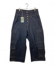 B.BALLSY (ボールジーブラザーズ) Assortment cargo denim pants アソートメントカーゴデニムパンツ BS1046 インディゴ サイズ:L