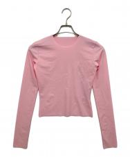 nagonstans (ナゴンスタンス) long-sleeves　ロングスリーブカットソー　470JS160-1521 ピンク サイズ:M