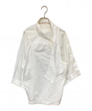 Maison Margiela (メゾンマルジェラ) ボウタイブラウス S29NC0392 ホワイト サイズ:40