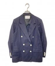 UNITED ARROWS (ユナイテッドアローズ) リネンテーラードジャケット 1522-144-2724 ネイビー サイズ:36