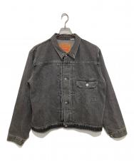 LEVI'S (リーバイス) UNDERCOVER (アンダーカバー) Type I 1stトラッカージャケット PC9-001YX-0000 ブラック サイズ:L