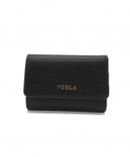 FURLA（フルラ）の古着「3つ折り財布」｜ブラック