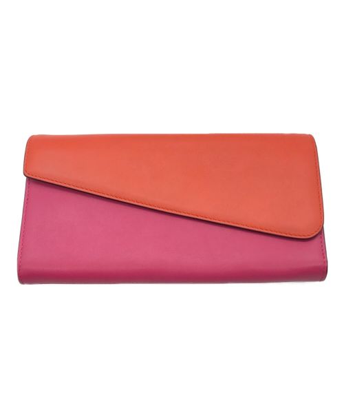 中古 古着通販 Christian Dior クリスチャン ディオール チェーンウォレット ディオリッシモ ランコントル ピンク オレンジ サイズ ブランド 古着通販 トレファク公式 Trefac Fashion
