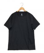DESCENTE ALLTERRAIN（デザイント オルテライン）の古着「タフライトパッカブル H/Sシャツ」｜ブラック