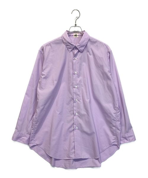 allery（アレリー）allery (アレリー) オーバーサイズシャツ パープル サイズ:Mの古着・服飾アイテム