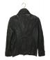 JACKROSE (ジャックローズ) レザージャケット ブラック サイズ:3：9800円