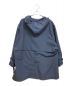 SYU.HOMME/FEMME (シュウ オム フェム) ナイロンフーデッドジャケット ブルー サイズ:1：4800円