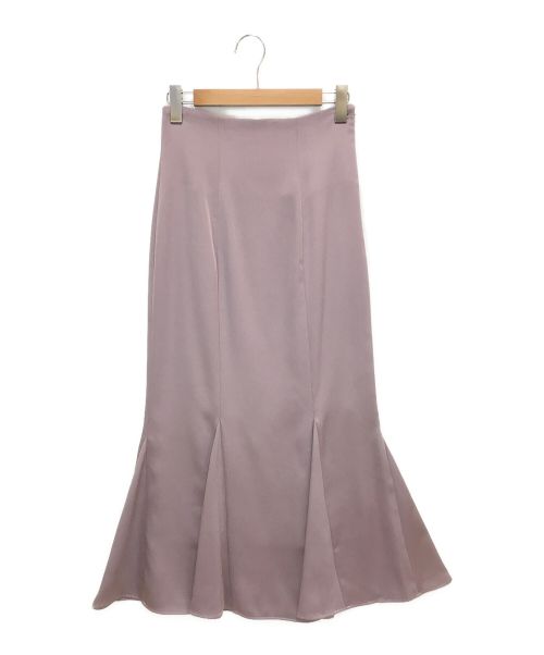 Snidel（スナイデル）Snidel (スナイデル) バックサテンマーメイドスカート パープル サイズ:2の古着・服飾アイテム