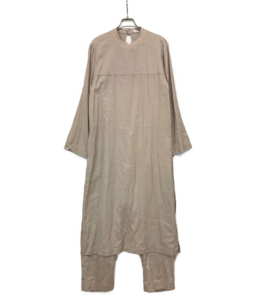 THE HINOKI（ザ ヒノキ）THE HINOKI (ザ ヒノキ) コットン オールインワン ベージュの古着・服飾アイテム