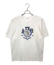 ADER error (アダーエラー) ロゴtシャツ ホワイト サイズ:A2