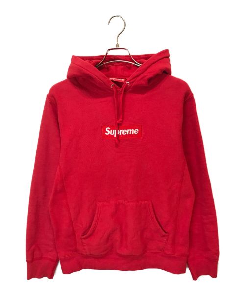 SUPREME（シュプリーム）SUPREME (シュプリーム) Box Logo Hooded Sweatshirt レッド サイズ:Mの古着・服飾アイテム