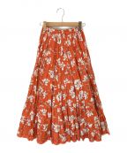 MARIHAマリハ）の古着「草原の虹スカート」｜オレンジ