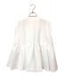 ELLA (エラ) doby cloth frill vest ホワイト サイズ:free：17000円