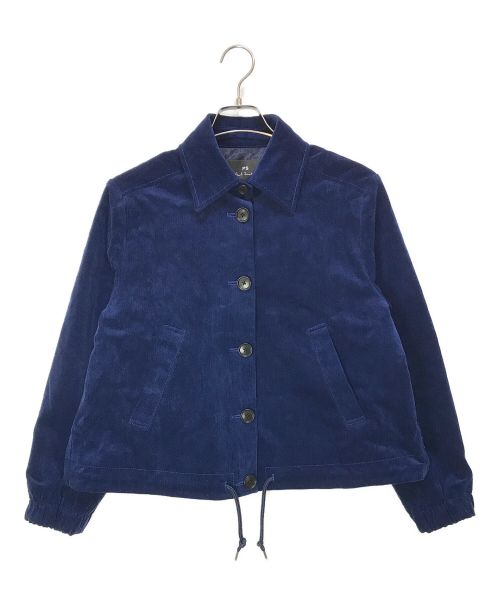 PS Paul Smith（ＰＳポールスミス）PS Paul Smith (ＰＳポールスミス) コーデュロイジャケット ブルー サイズ:40の古着・服飾アイテム