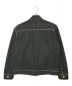 myne (マイン) FARAH (ファーラー) ビッグシルエットスタッズジャケット ブラック サイズ:M：12800円