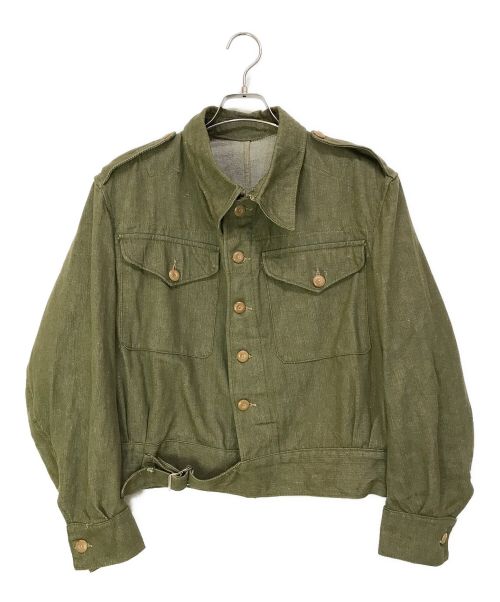 British Army（ブリティッシュ アーミー）British Army (ブリティッシュ アーミー) グリーンデニムジャケット グリーン サイズ:6の古着・服飾アイテム