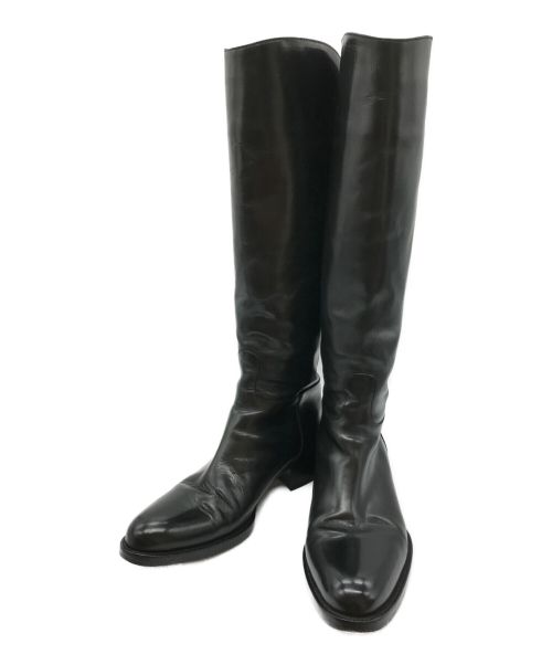 SARTORE（サルトル）SARTORE (サルトル) シングルバックベルト ジョッパーブーツ ブラック サイズ:36.5の古着・服飾アイテム