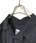 中古・古着 AiE (エーアイイー) ウールストライプペインターシャツ ブラック サイズ:XL：11000円