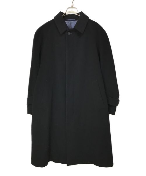 NEWYORKER（ニューヨーカー）NEWYORKER (ニューヨーカー) カシミヤ混コート ブラック サイズ:A4の古着・服飾アイテム