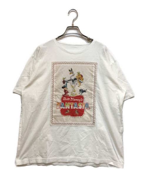 Porter Classic（ポータークラシック）Porter Classic (ポータークラシック) DISNEY (ディズニー) NEWTON COLLECTION BANDANA T-SHIRT ホワイト サイズ:Lの古着・服飾アイテム