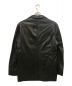 GAULTIER HOMME objet (ゴルチエオムオブジェット) レザーテーラードジャケット ブラック サイズ:48：24000円