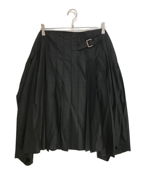 tricot COMME des GARCONS（トリココムデギャルソン）tricot COMME des GARCONS (トリココムデギャルソン) プリーツスカート ブラック サイズ:Mの古着・服飾アイテム