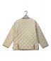 Traditional Weatherwear (トラディショナルウェザーウェア) Demi-Luxe Beams (デミルクス ビームス) ARKLEY/ノーカラーキルティングジャケット アイボリー サイズ:34：17800円