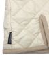 中古・古着 Traditional Weatherwear (トラディショナルウェザーウェア) Demi-Luxe Beams (デミルクス ビームス) ARKLEY/ノーカラーキルティングジャケット アイボリー サイズ:34：17800円