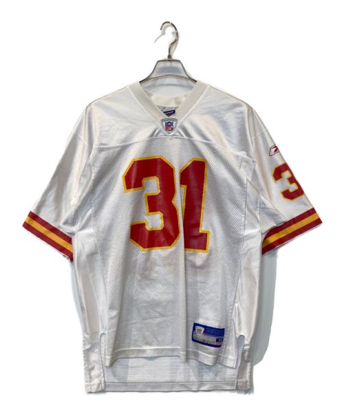 NFL（エヌエフエル）NFL (エヌエフエル) ゲームシャツ ホワイト サイズ:Mの古着・服飾アイテム
