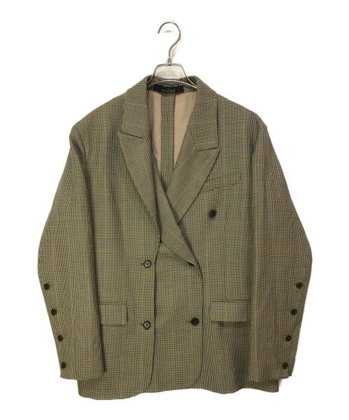 ROKH（ロク）ROKH (ロク) マルチボタンダブルレイヤードジャケット ベージュ サイズ:40の古着・服飾アイテム