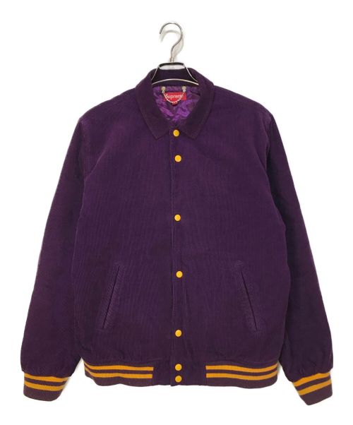 SUPREME（シュプリーム）SUPREME (シュプリーム) Corduroy Club Jacket パープル サイズ:Lの古着・服飾アイテム
