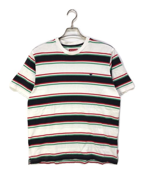SUPREME（シュプリーム）SUPREME (シュプリーム) ボーダーTシャツ マルチカラー サイズ:Lの古着・服飾アイテム