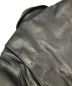 中古・古着 JACKROSE (ジャックローズ) ホースオイルレザーダブルライダースジャケット ブラック サイズ:3：20000円